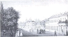Pałac Branickich w Lubomlu, 1827