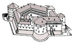 Rekonstrukcja zamku w Brzeżanach